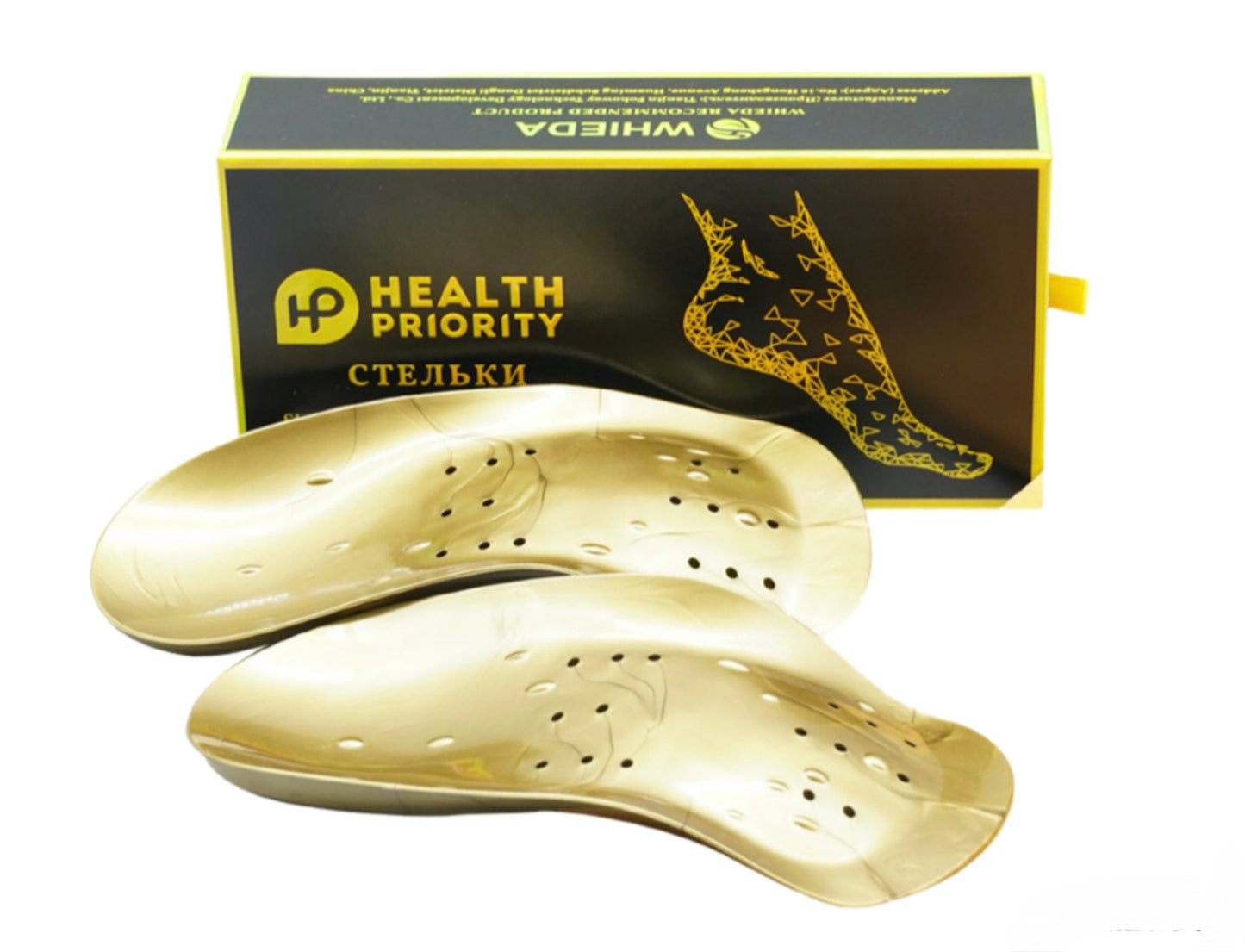 WHIEDA Ortopediska Sulor – Fotvärk Relief & Arch Support | Orthopedic Insoles