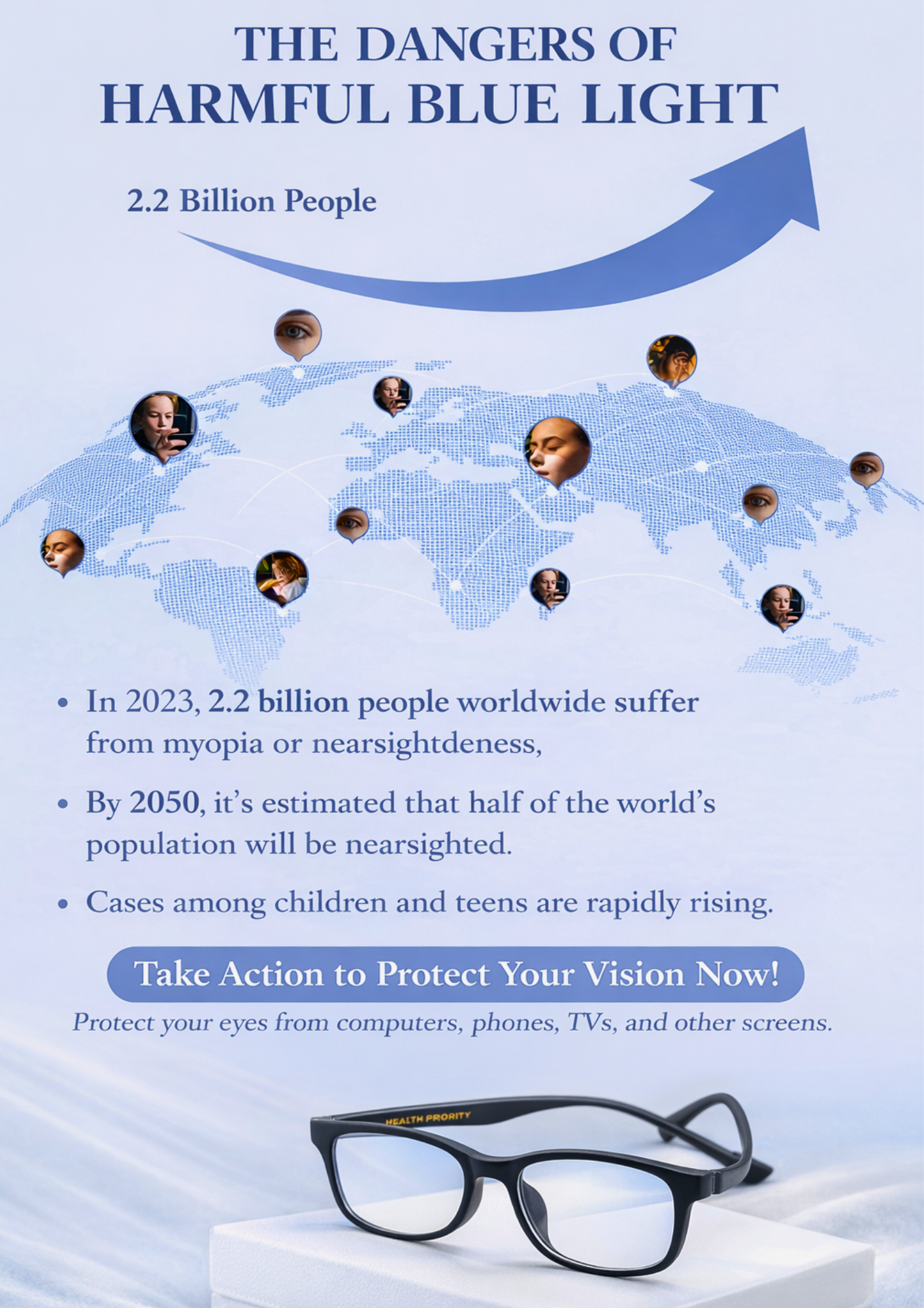 WHIEDA Blue Light & UV Glasses